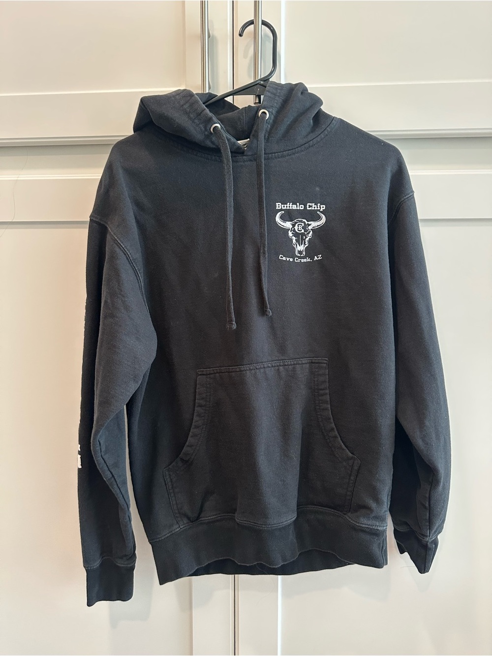 Buffalo Chip Black Hoodie